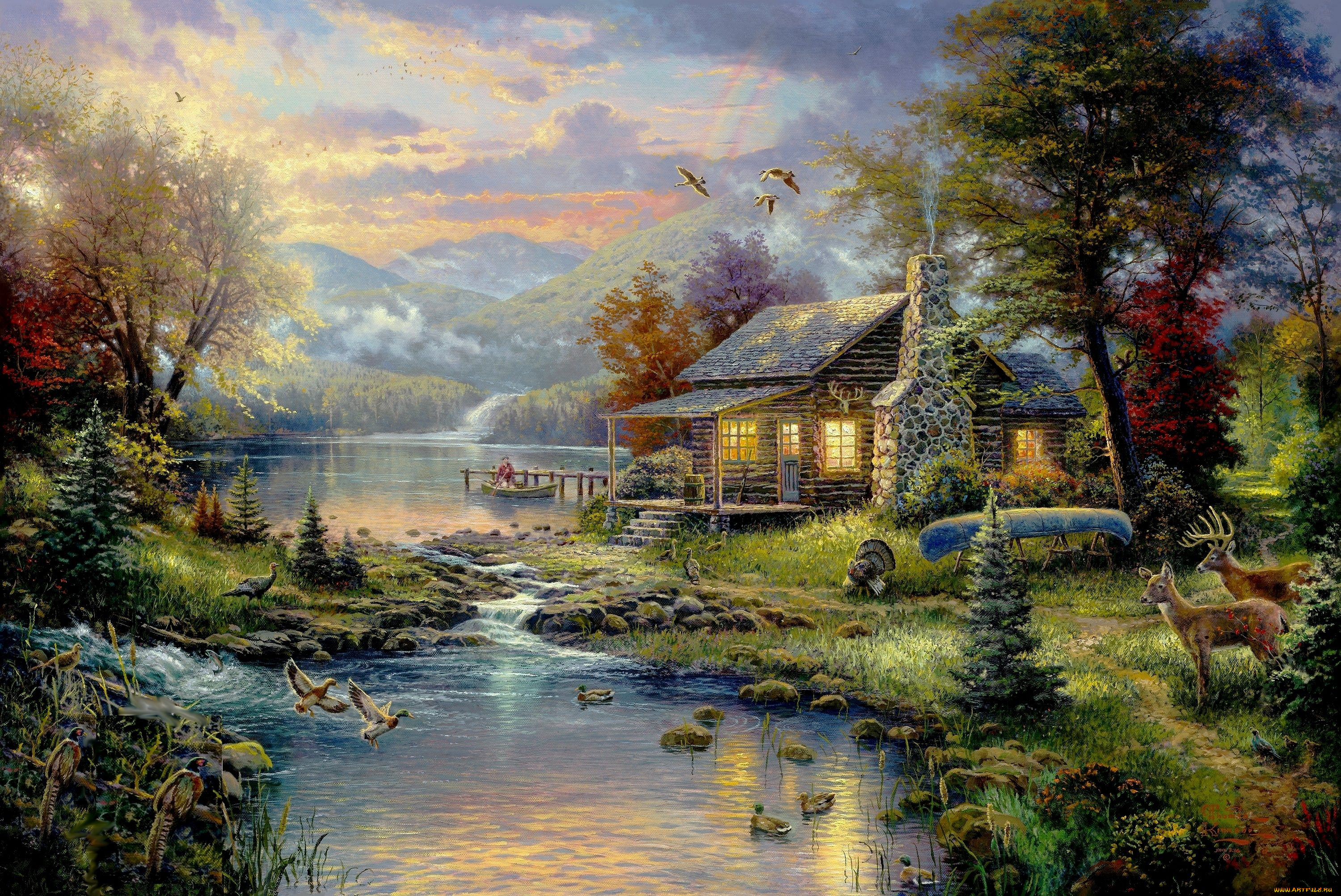 thomas, kinkade, , , , , , , , , 